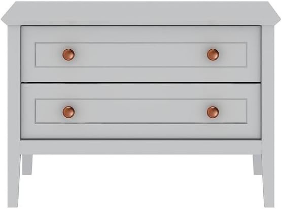 Manhattan Comfort Crown Bachelor Dresser with Rose Gold Metal Accent, Modern Chest of Drawers for... | Amazon (US)