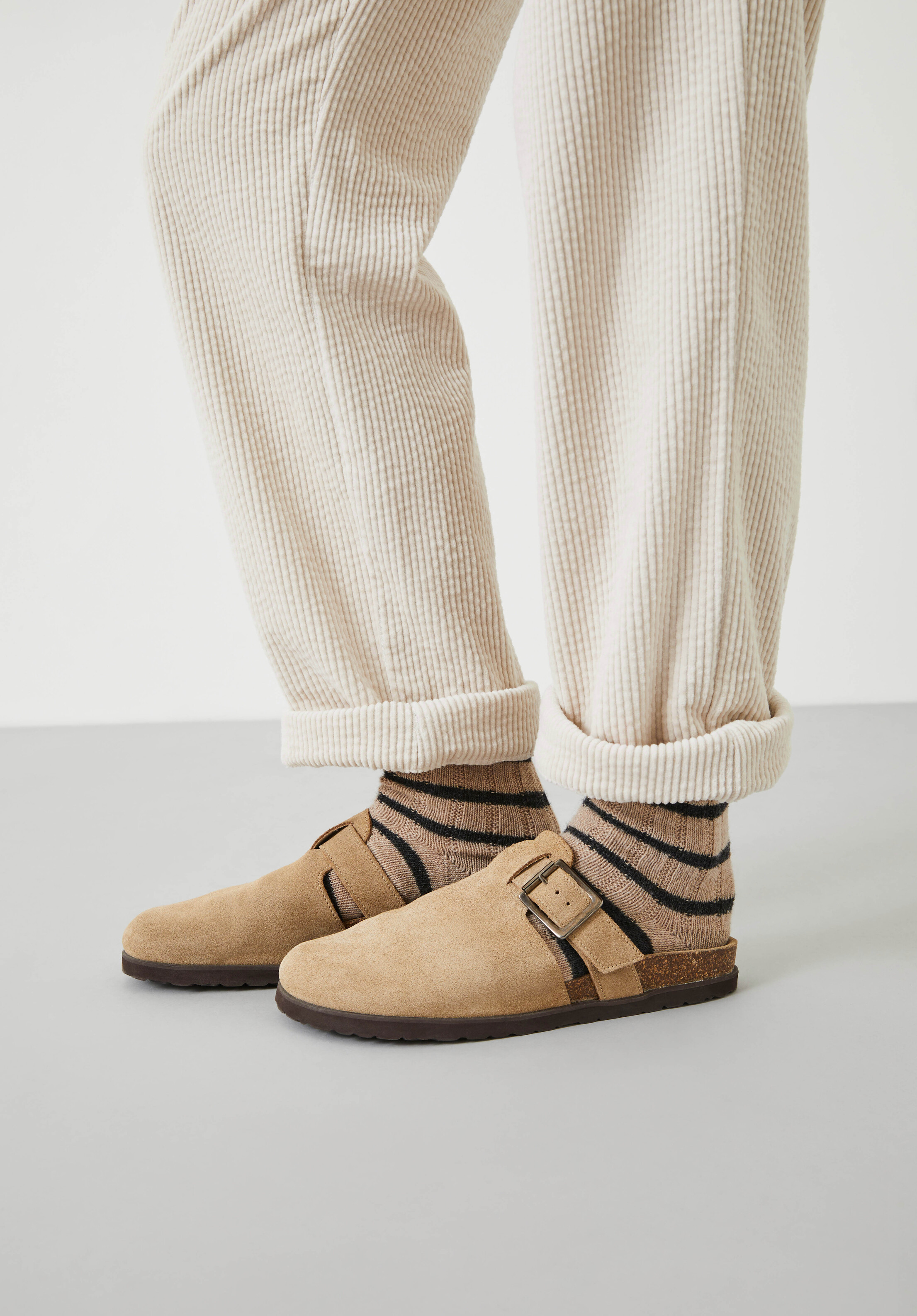 Wool Stripe Socks | Hush UK
