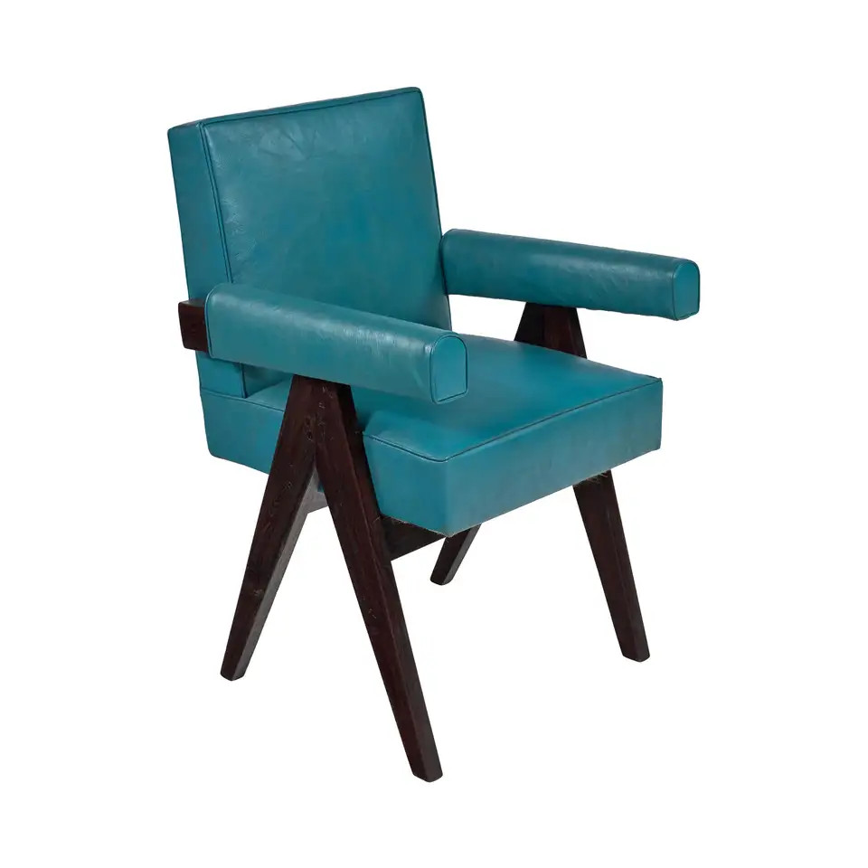 Pierre Jeanneret, PJ-SI-30-C, Committee Armchair, Chandigarh, circa 1955 | 1stDibs