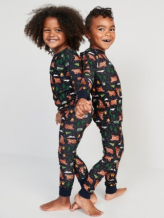 Unisex Matching Printed Pajama Set for Toddler & Baby | Old Navy (US)