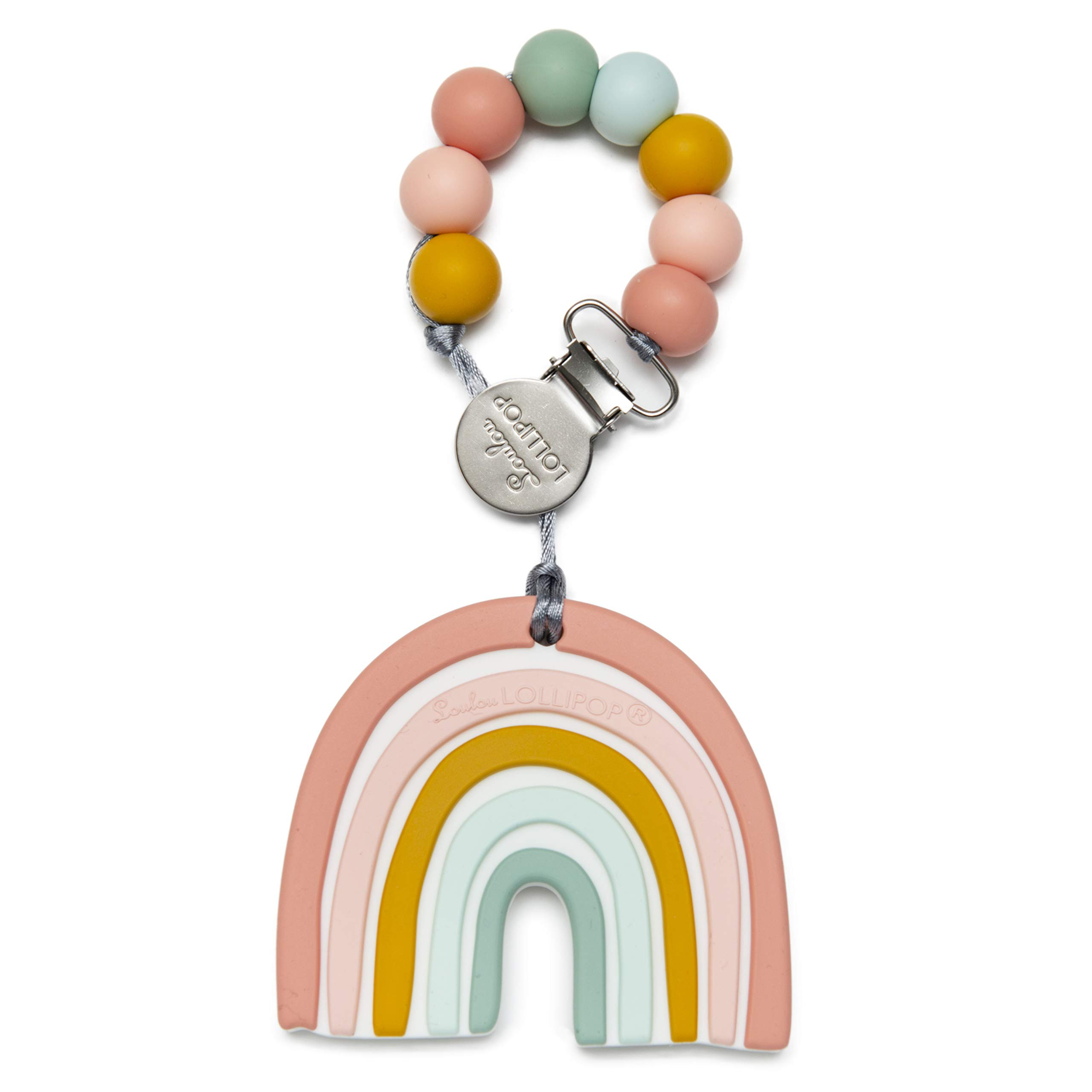 Loulou Lollipop Soft Silicone Teether - Premium Baby Teether Toy with Holder Set – Top Rated Massagi | Amazon (US)