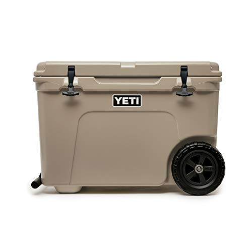 YETI Tundra Haul Portable Wheeled Cooler, Tan | Amazon (US)