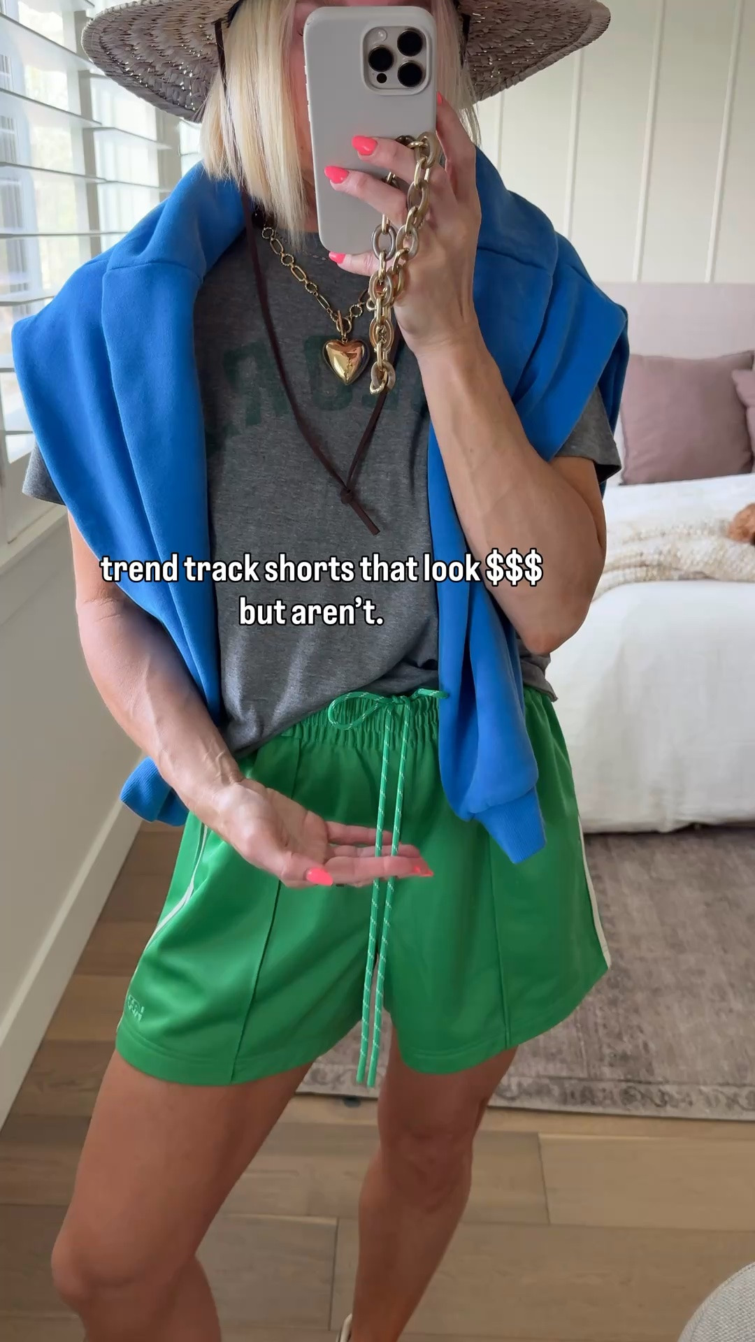 okay these trend track shorts from @Target are IT 👏🏼
so fun to style, insanely comfy, and the best part… budget friendly! 
Be sure dnd size down. Wearing a small

#LTKMothersDay #LTKmomlife #LTKOver40