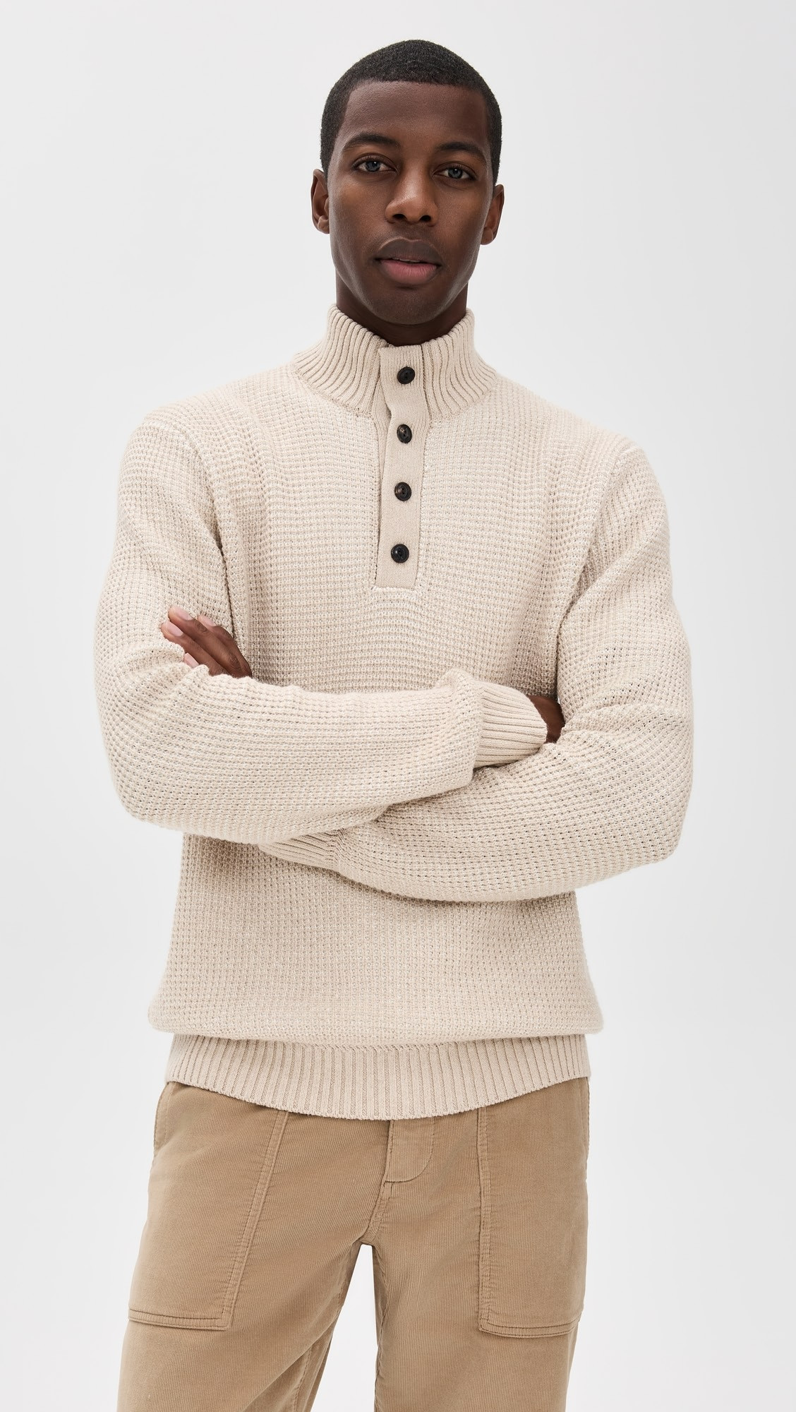 Quarter Button Sweater | Shopbop