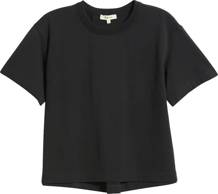 Madewell Back Pleat Classic T-Shirt | Nordstrom | Nordstrom