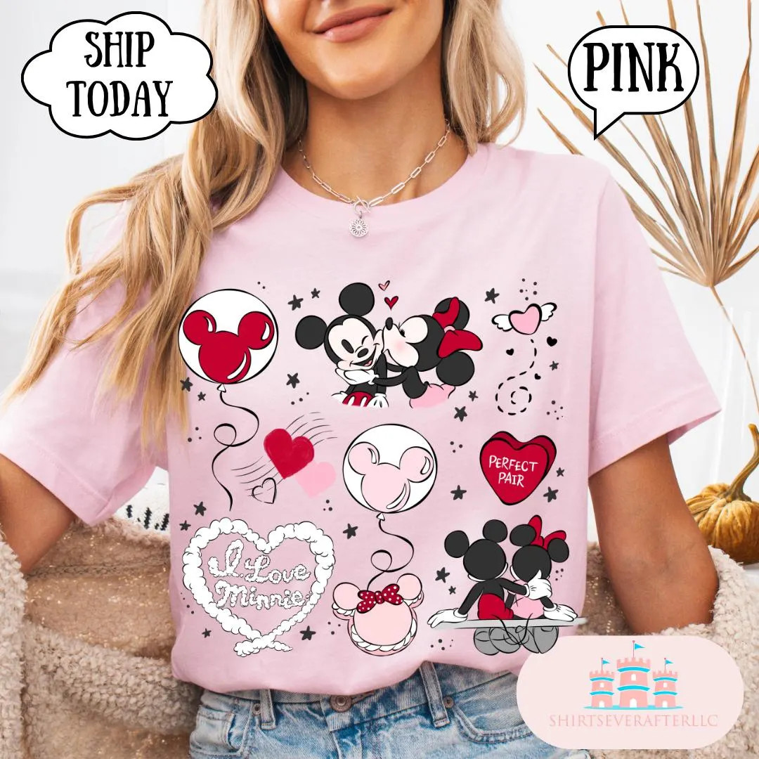 Mickey and Minnie Shirt Tee, Disney Shirt, Disney Tee, Disney Vacation Shirt, Disney Tank, Disney... | Etsy (US)