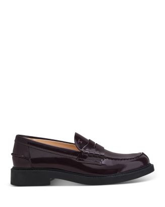 Tod's Women's Leather Penny Loafers  | Bloomingdale's Shoes | Bloomingdale's (US)