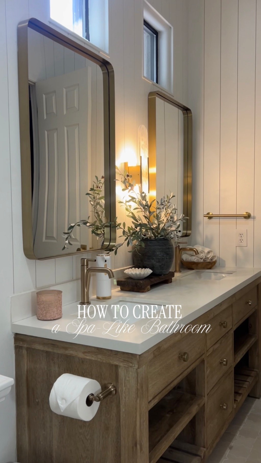 How to create a spa-like bathroom 