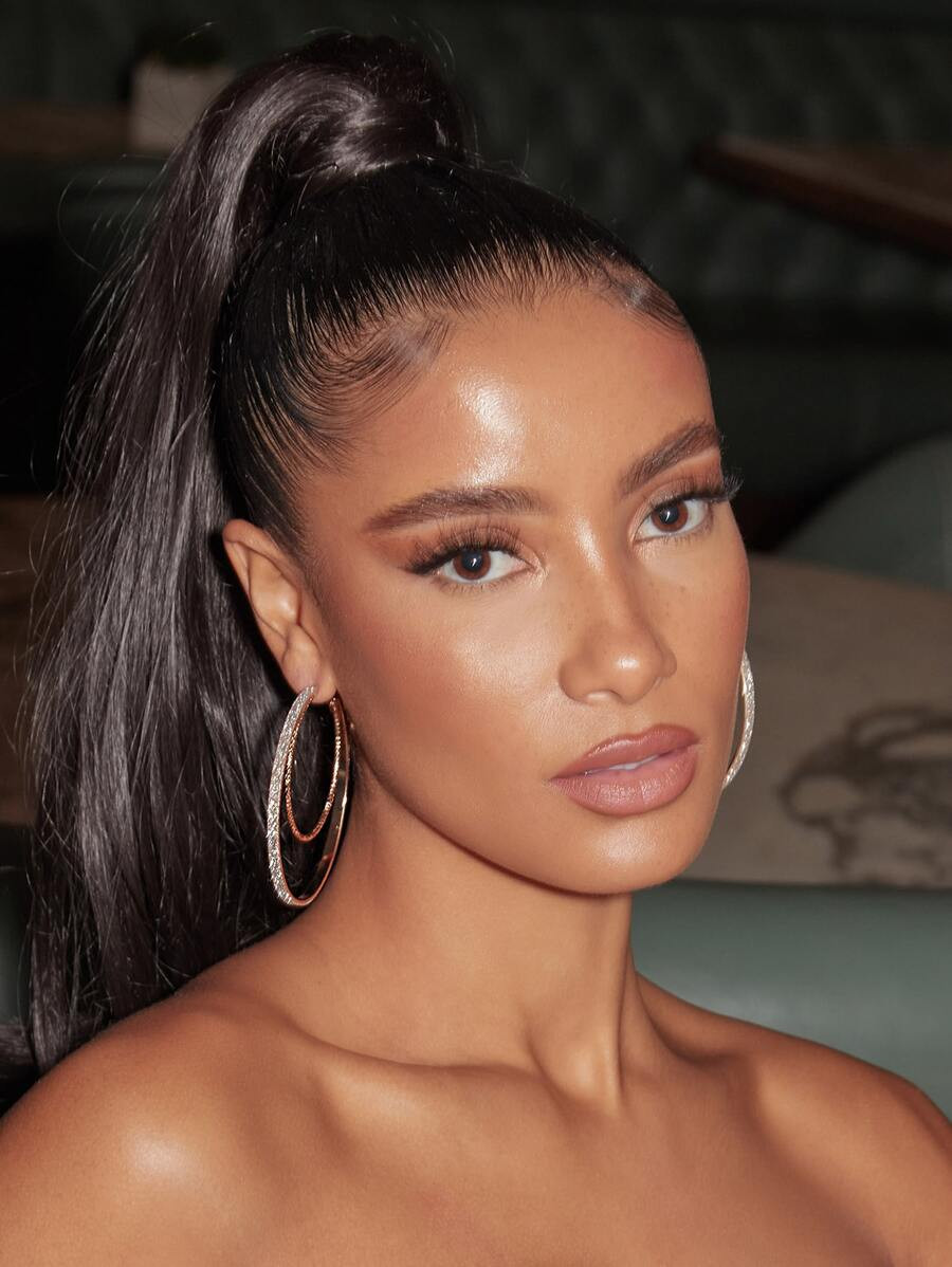 Glitter Hoop Earrings | SHEIN