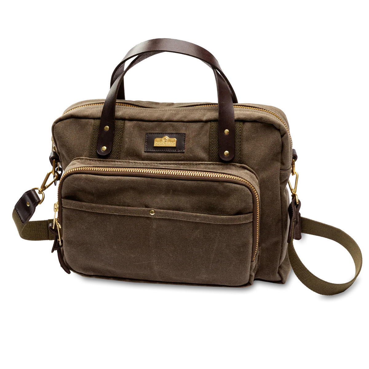 Waxed Canvas Laptop Bag | Duck Head Apparel