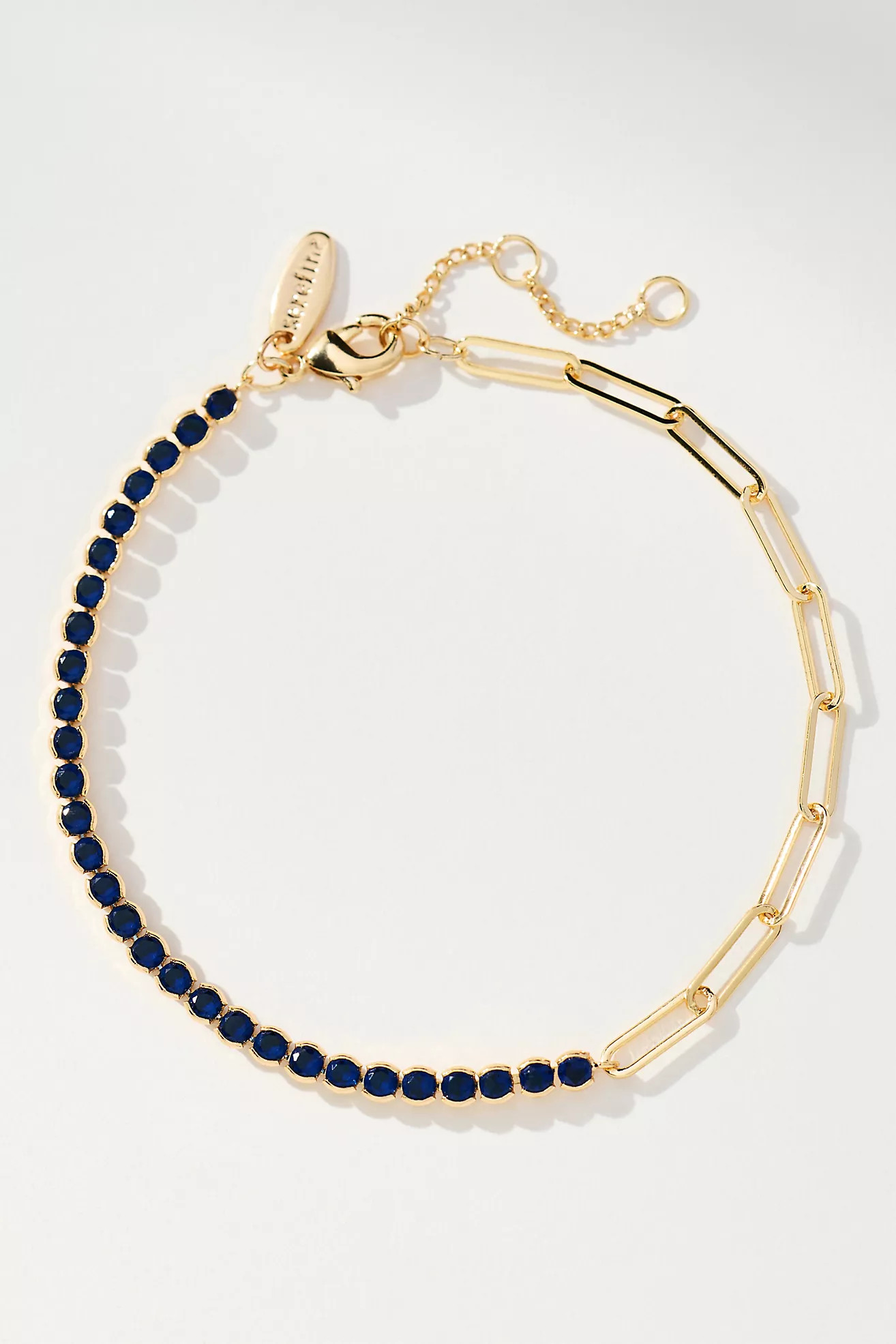 Dainty Colorful Crystal Bracelet | Anthropologie (US)