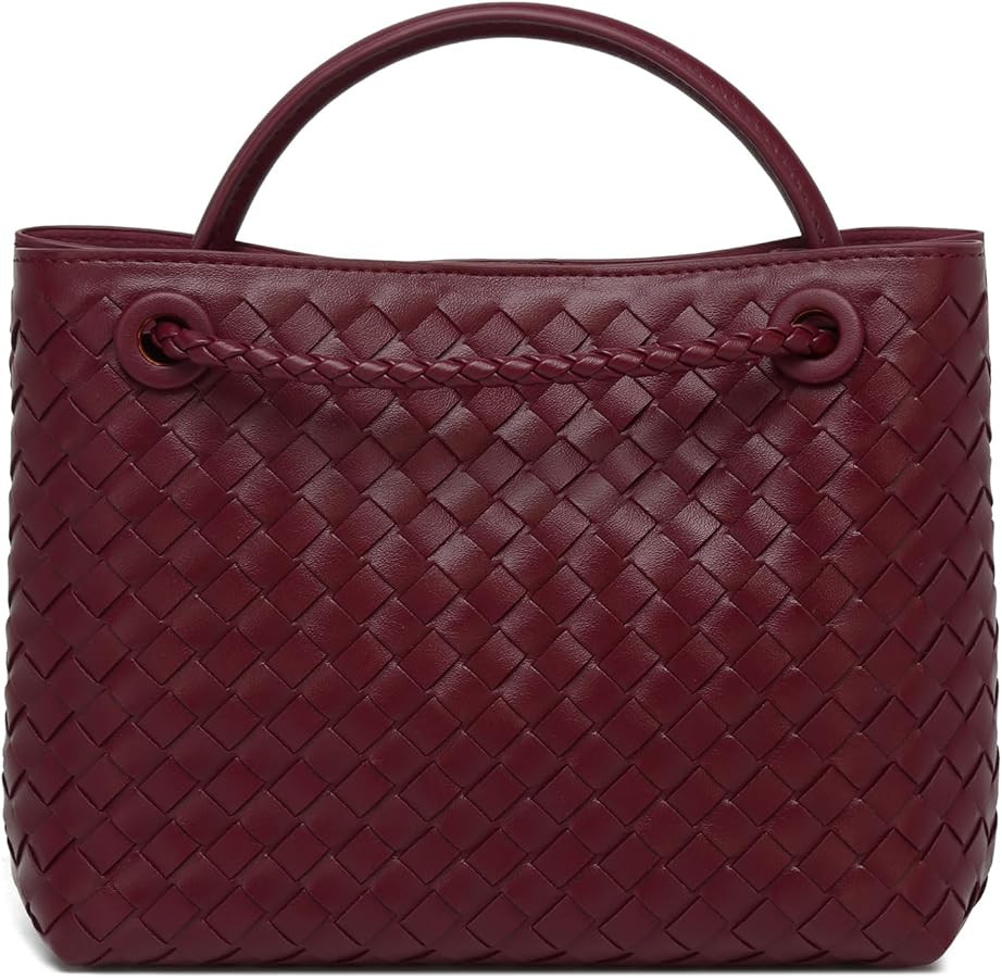 Luxury Handwoven Handbag Crossbody Tote Bag for Women, Trendy Shoulder Bag, Versatile Fashion Acc... | Amazon (US)