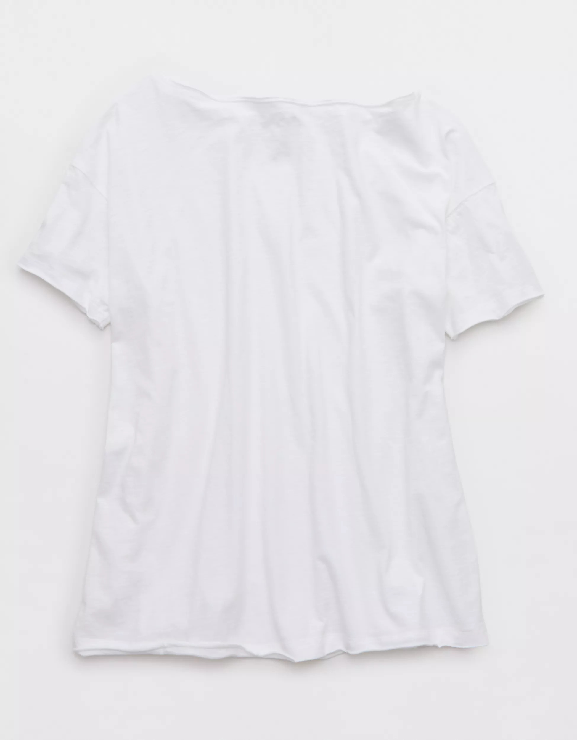 Aerie Off The Shoulder Oversized Boyfriend T-Shirt | Aerie