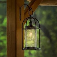 Evergreen Flag & Garden 16.54" Solar Powered Integrated LED Outdoor Lantern | Wayfair | Wayfair North America