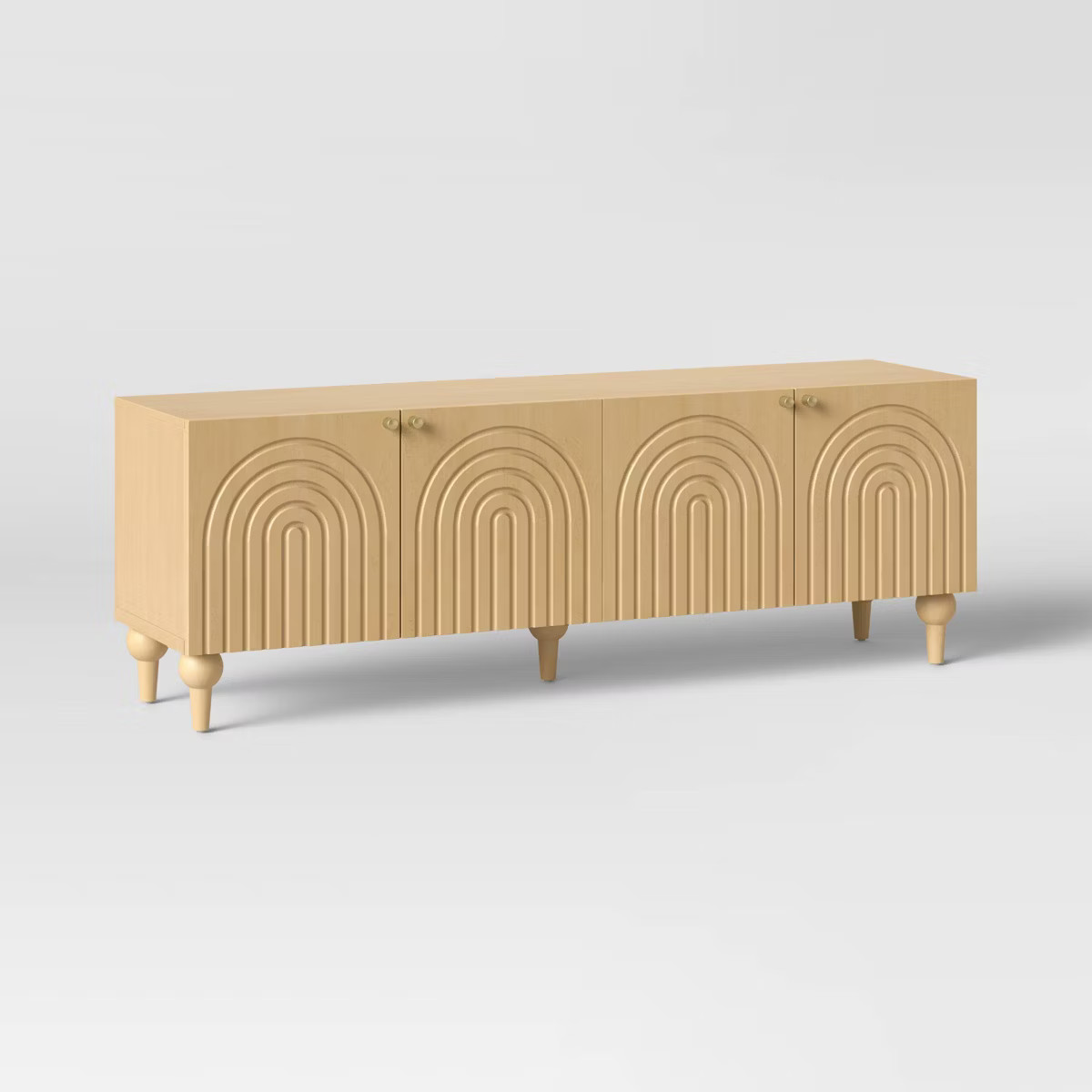 Arches TV Stand for TVs up to 60" Natural - Threshold™ | Target