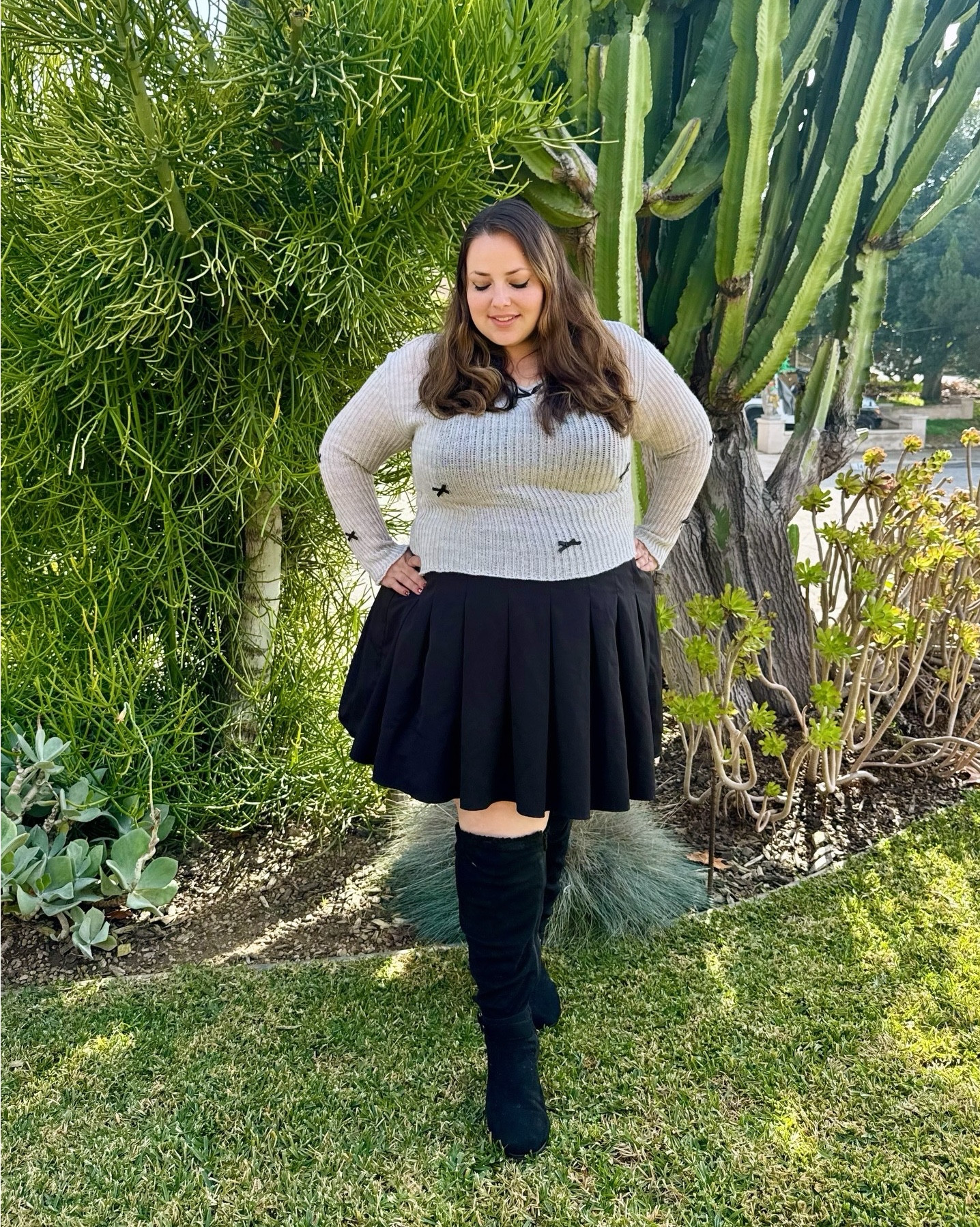 Cute festive plus size outfit for the holidays! 

#LTKmomlife #LTKPlusSize #LTKootd