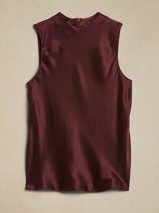 Emie Silk Tank | Banana Republic (US)