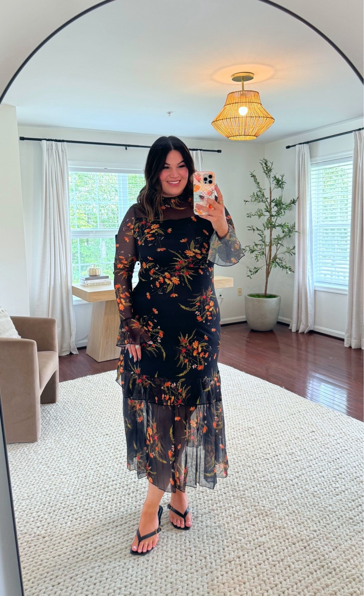 Fall wedding guest dress with sleeves 

Wearing a size xl

#LTKWedding #LTKMidsize #LTKTall