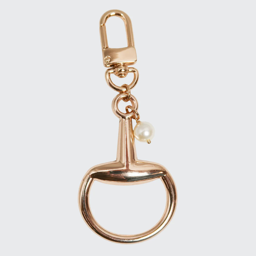 The Golden Grace Horse Bit Bag Charm | KC Chic Designs