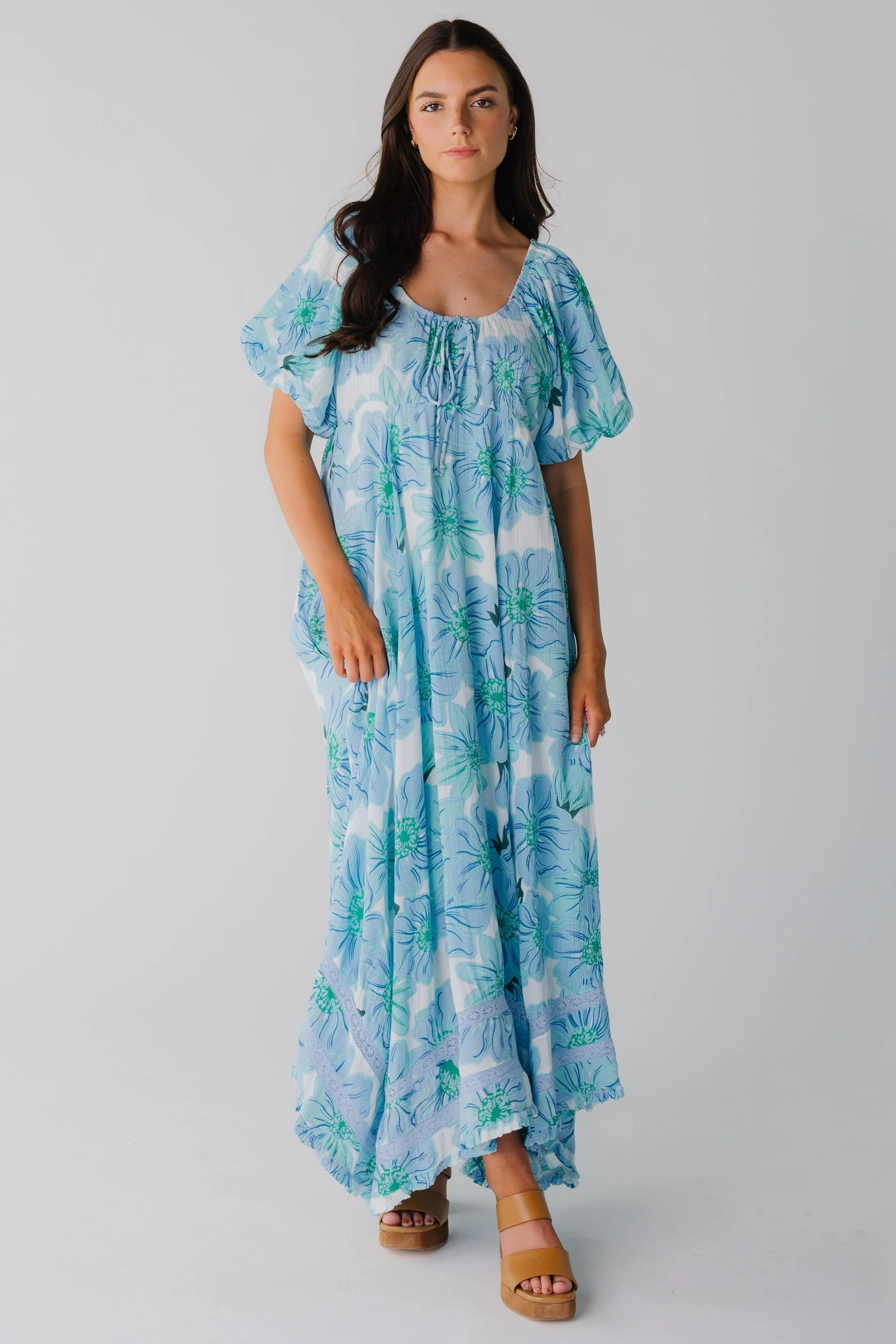 Citrus Lyon Crepe Maxi Dress | Called To Surf