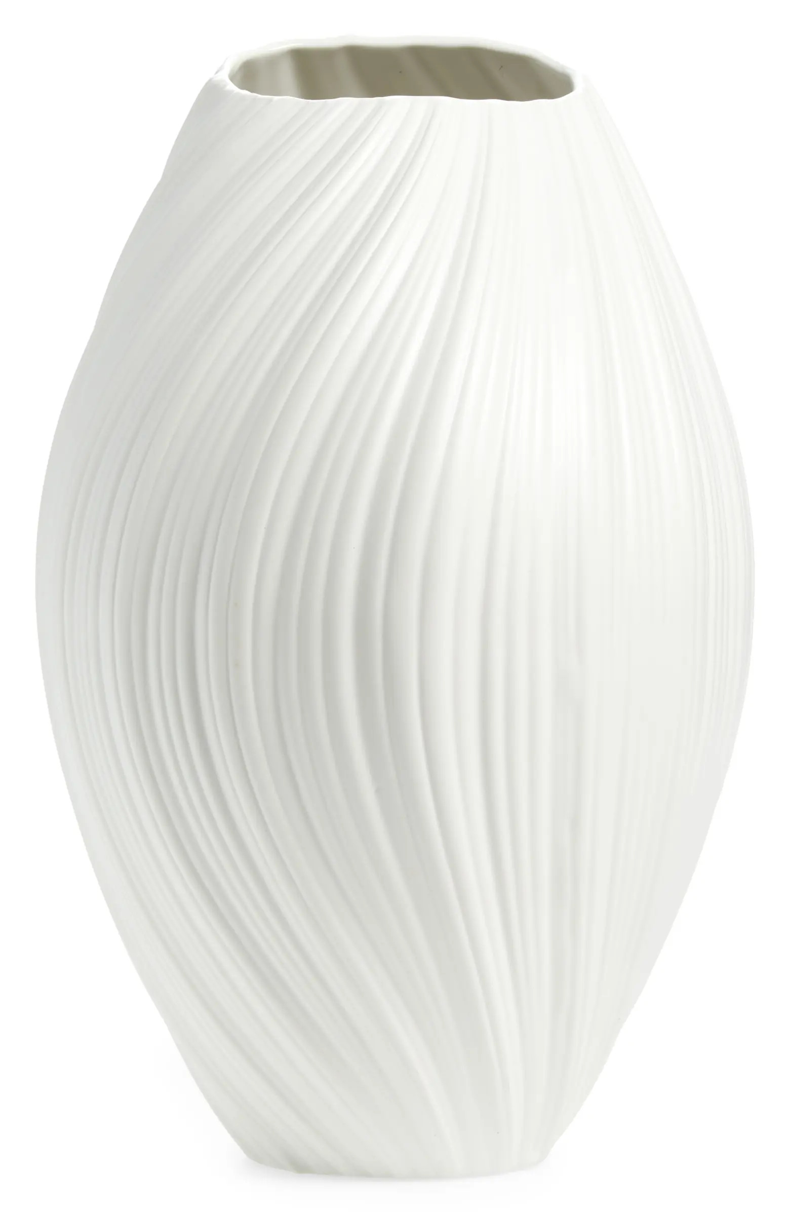 NEXT Pleated Ceramic Vase | Nordstrom | Nordstrom
