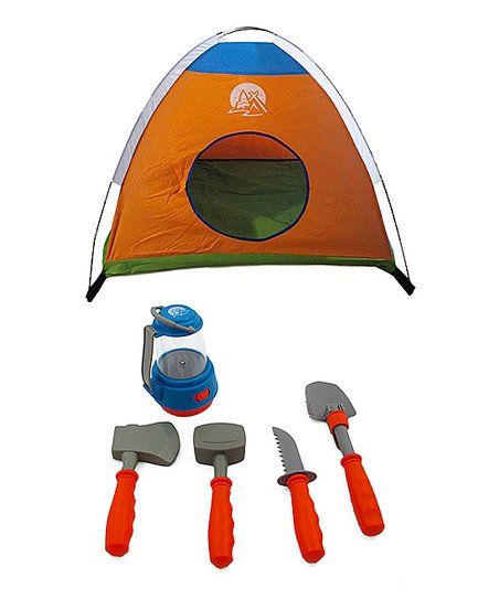 Little Explorer Camping Tent & Tools Toy Play Set | zulily