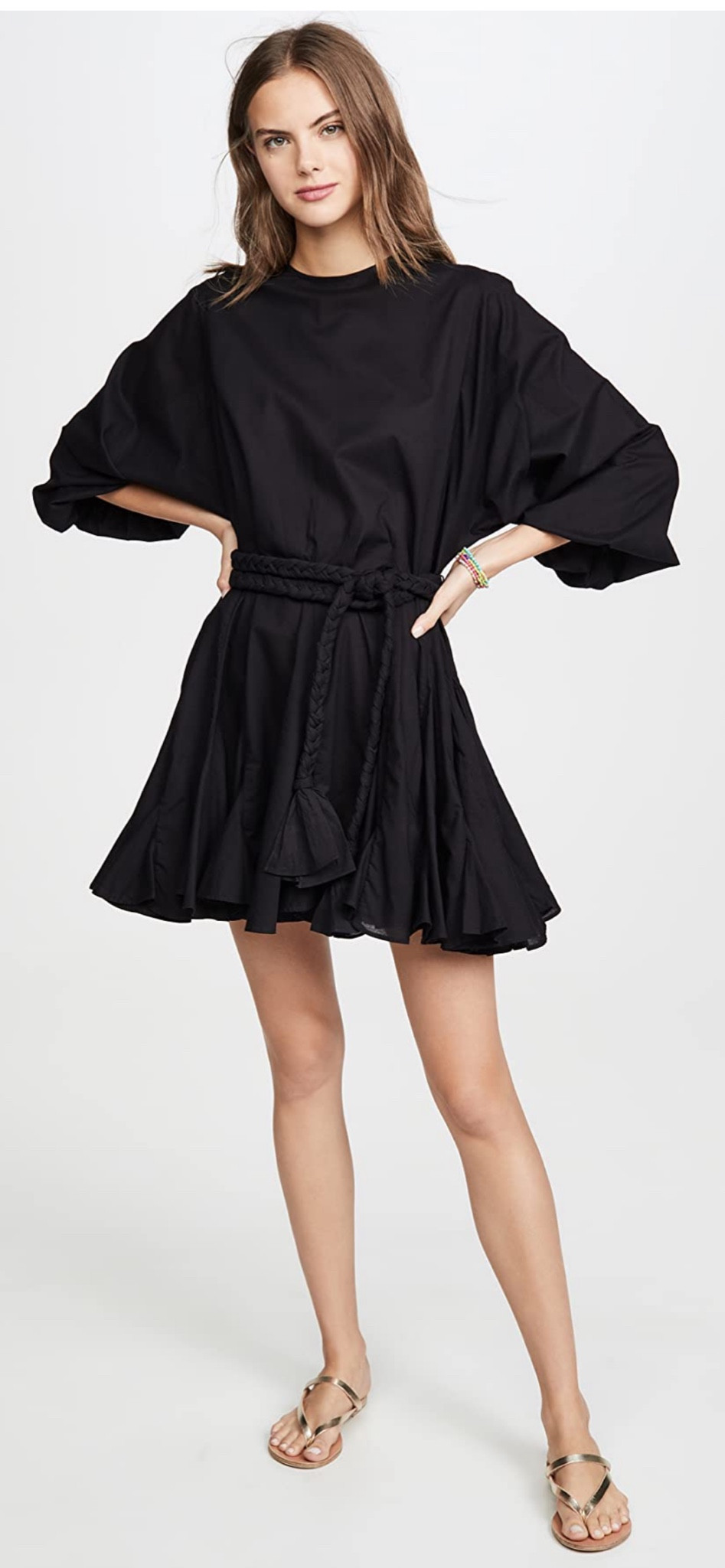 LBD! I love a little black dress as a basic.  It’s worth the investment because come fall add tights boots and a jacket.  I like to I eat in pieces that don’t scream one season and are more versatile. 