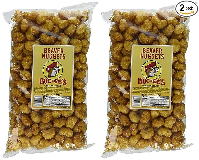 Buc-ee's Famous Beaver Nuggets Sweet Corn Puff Snacks, 13 Ounces (Pack of Two 13 Ounce Bags - 26 ... | Amazon (US)