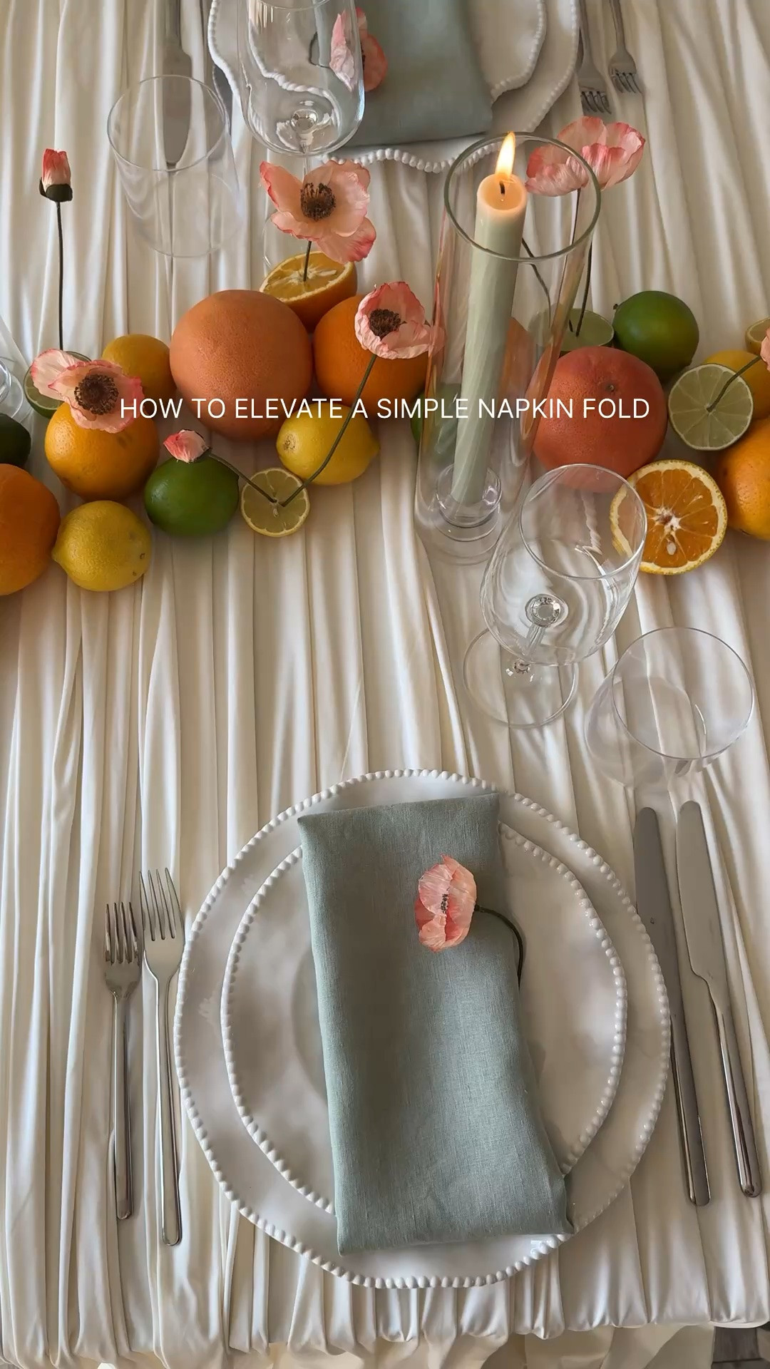 Napkin fold detail 🌸

#summerhosting #napkinfold #summertablescape

#LTKSeasonal #LTKHome