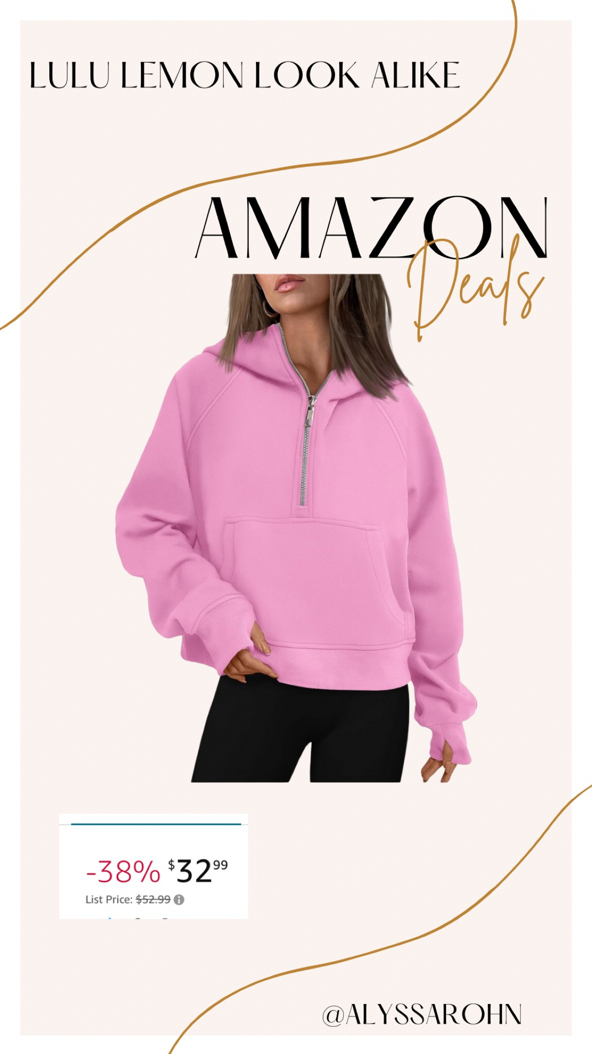 Lulu lemon dupe. Sale!

#LTKstyletip #LTKfindsunder50 #LTKsalealert