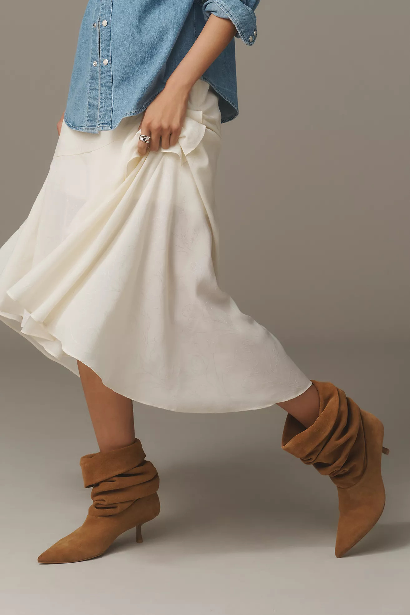 For Love & Lemons Verbana Slouch Boots | Anthropologie (US)