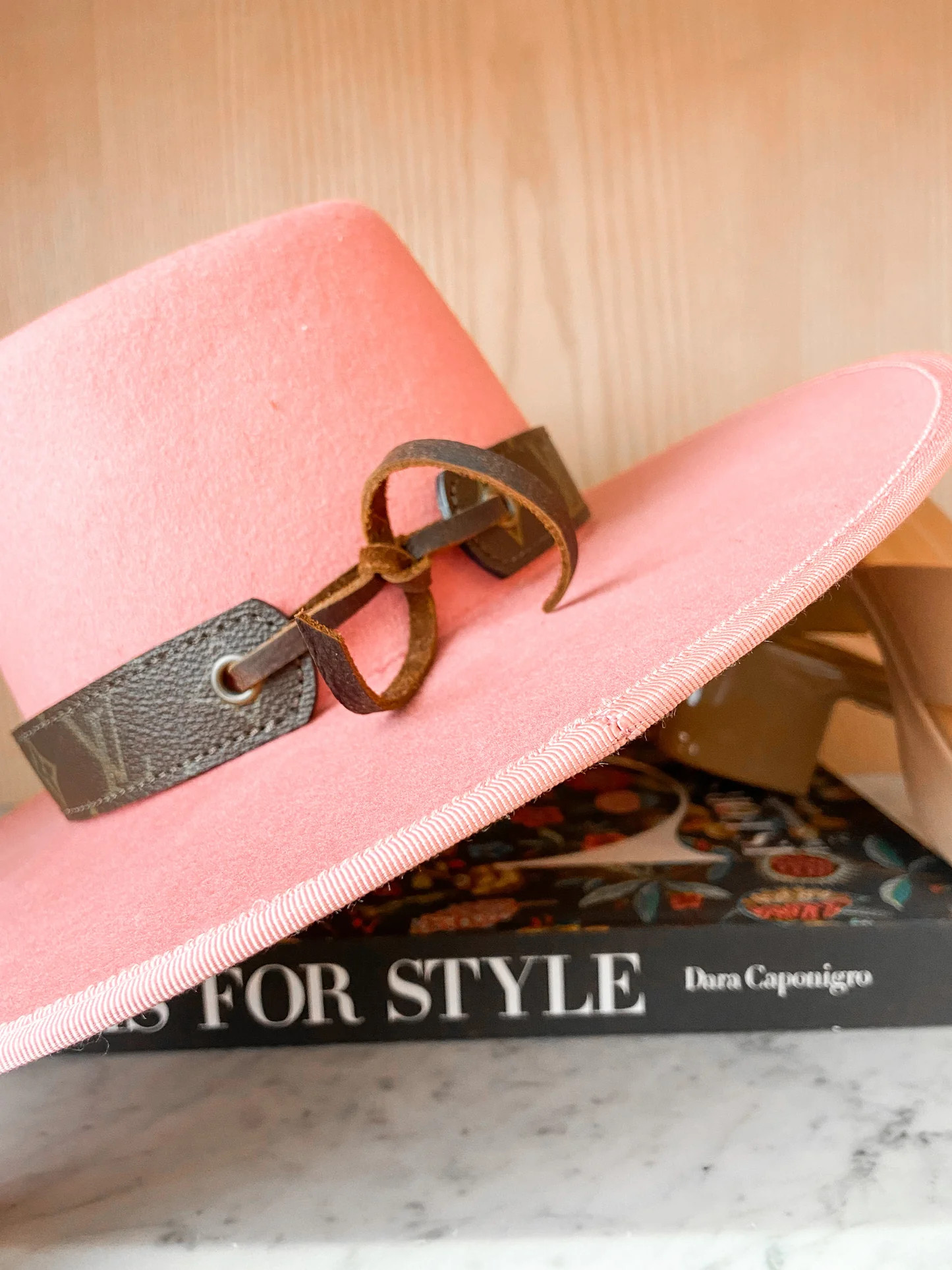 Adjustable Hat Band // Upcycled LV | Michalke Made