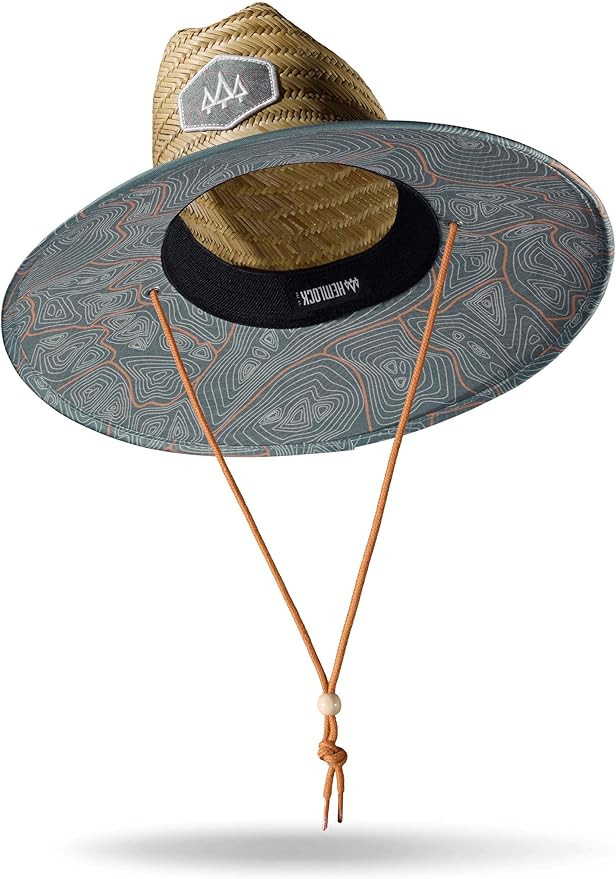 Straw Hat for Men & Women | Lifeguard Hat, Beach Hat & Sun Hat | UPF 50+ Wide Brim for Sun Protec... | Amazon (US)