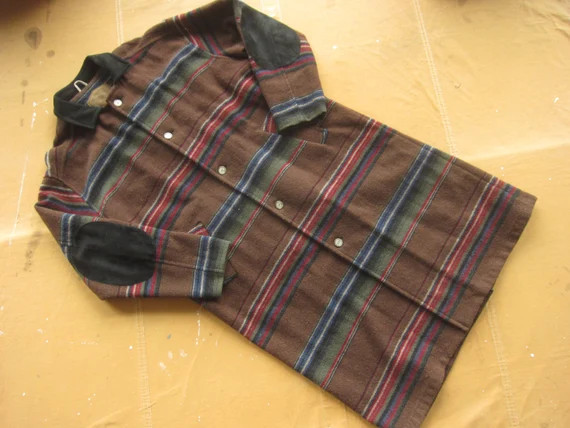 XL 90s Woolrich Full Length Wool Blanket Coat / 1990s, Made in USA, Robe | Etsy (US)