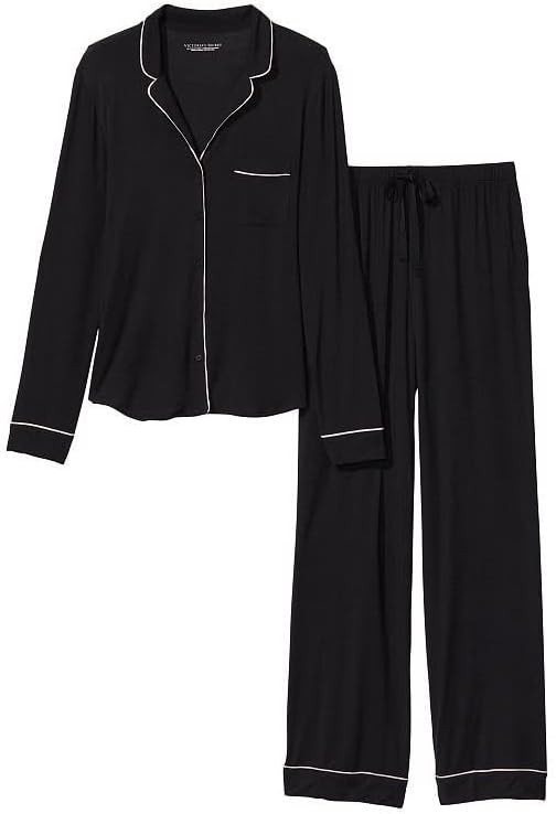 Victoria's Secret Modal Long Pajama Set, Women's Sleepwear (XS-XXL) | Amazon (US)