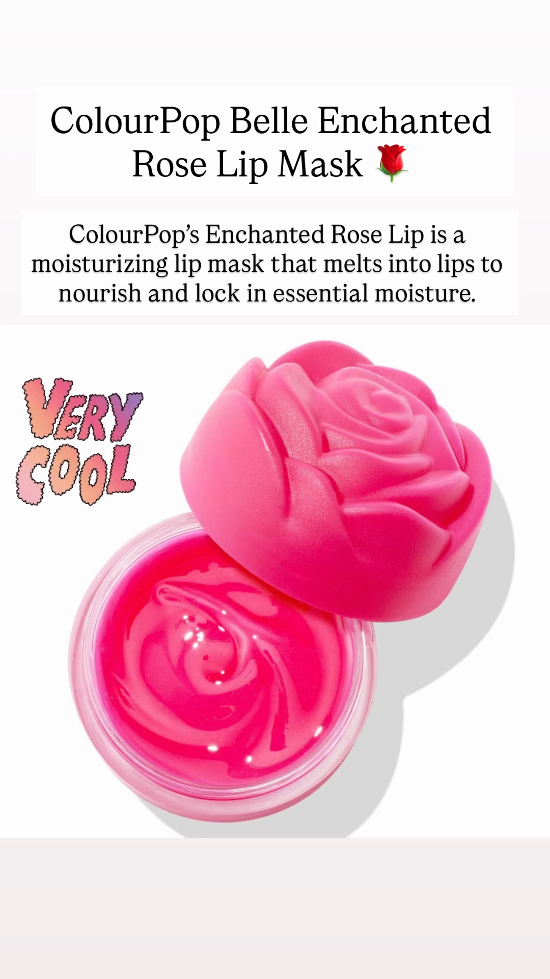 ColourPop’s Enchanted Rose Lip is a moisturizing lip mask that melts into lips to nourish and lock in essential moisture. 

#LTKBeauty