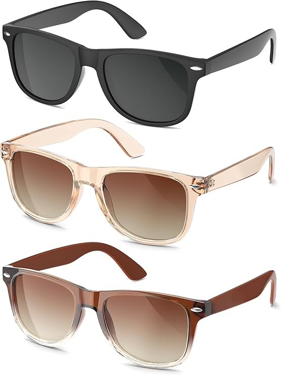 Polarized Sunglasses for Women Trendy Classic Retro Designer Sunglasses Men Vintage Fashion UV400... | Amazon (US)