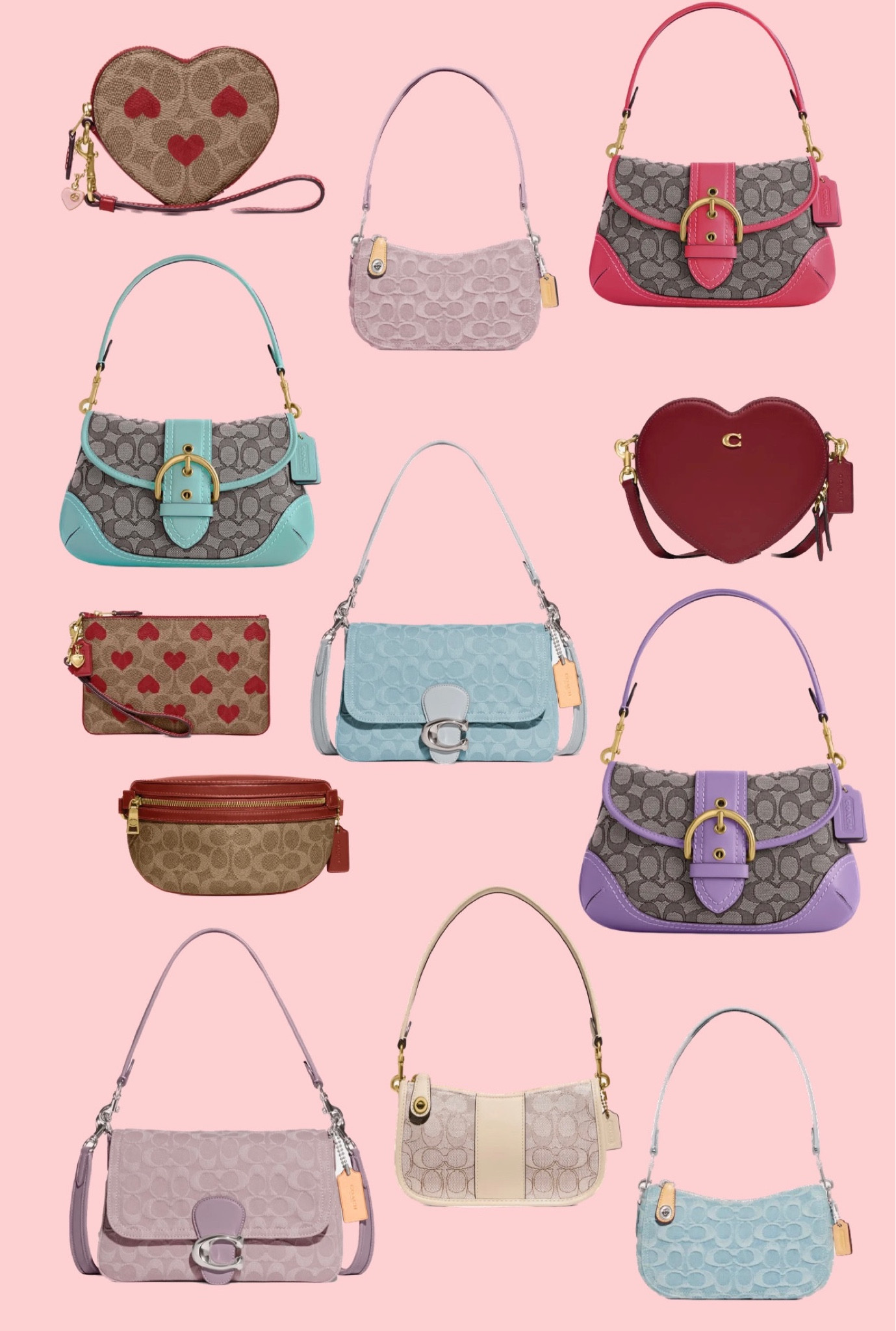 My coach bag Wishlist (some are on sale FYI) #coachbag ✨✨✨ 

#LTKsalealert #LTKFind