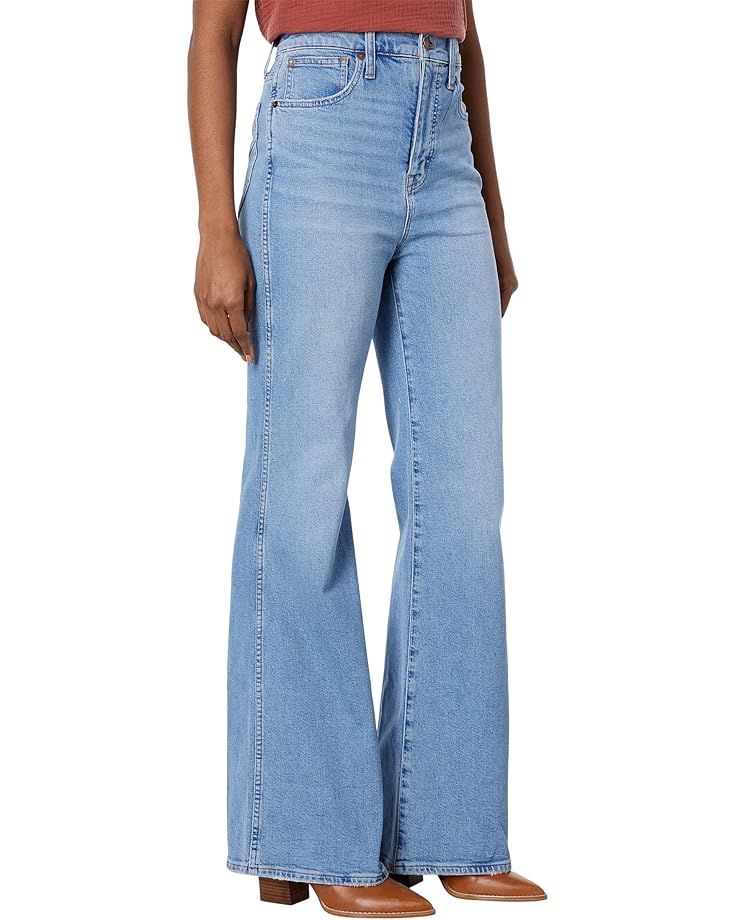 11" High-Rise Flare Jeans in Caine Wash | Zappos