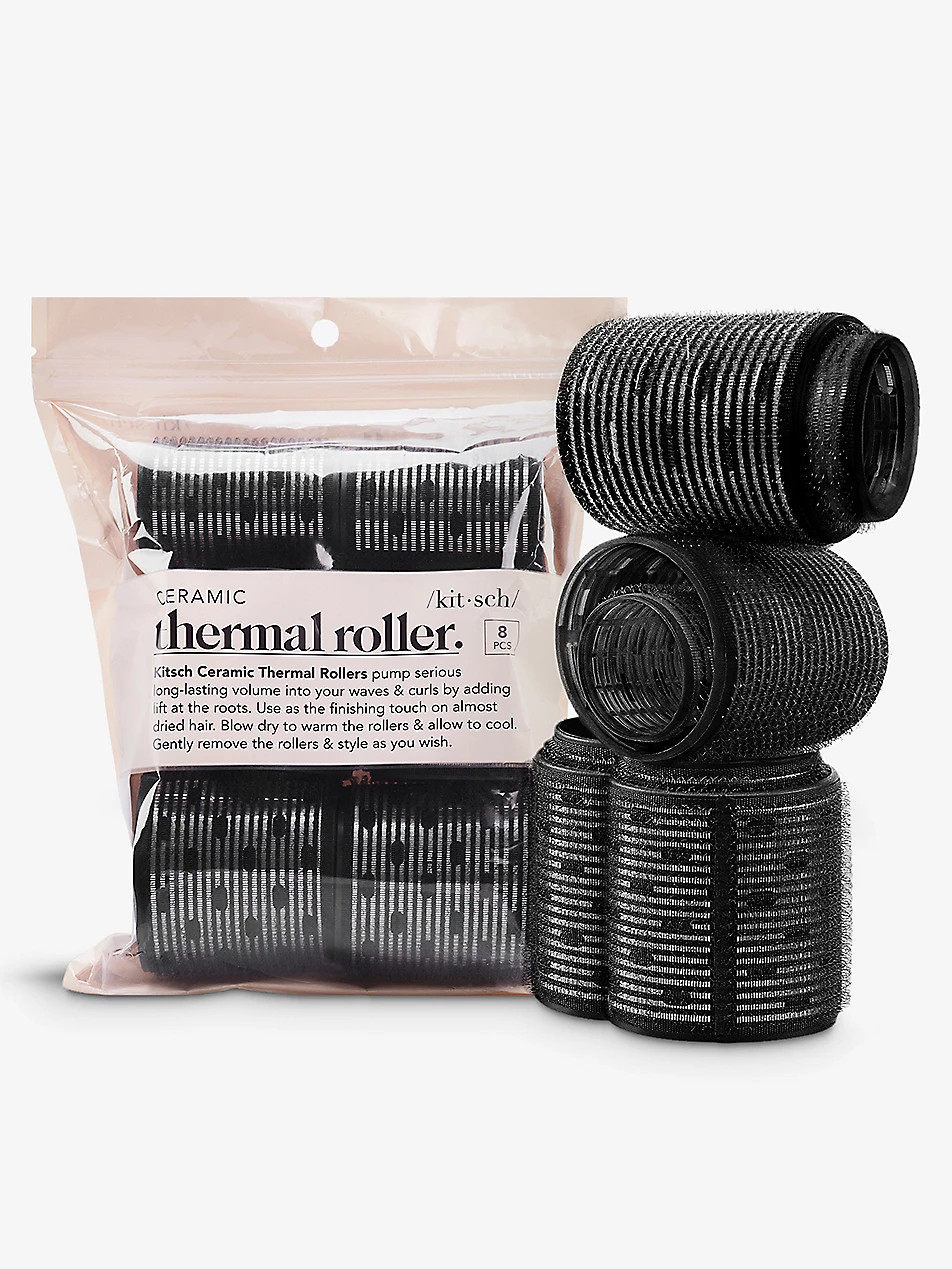 Ceramic thermal hair rollers set of eight | Selfridges