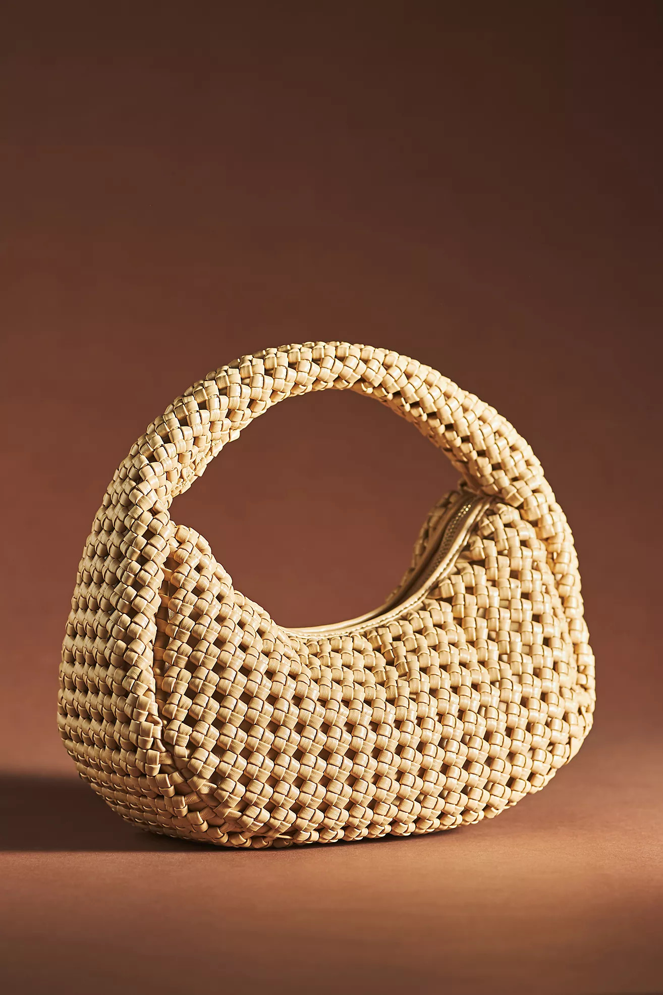 The Inez Knotted Faux Leather Bag | Anthropologie (US)