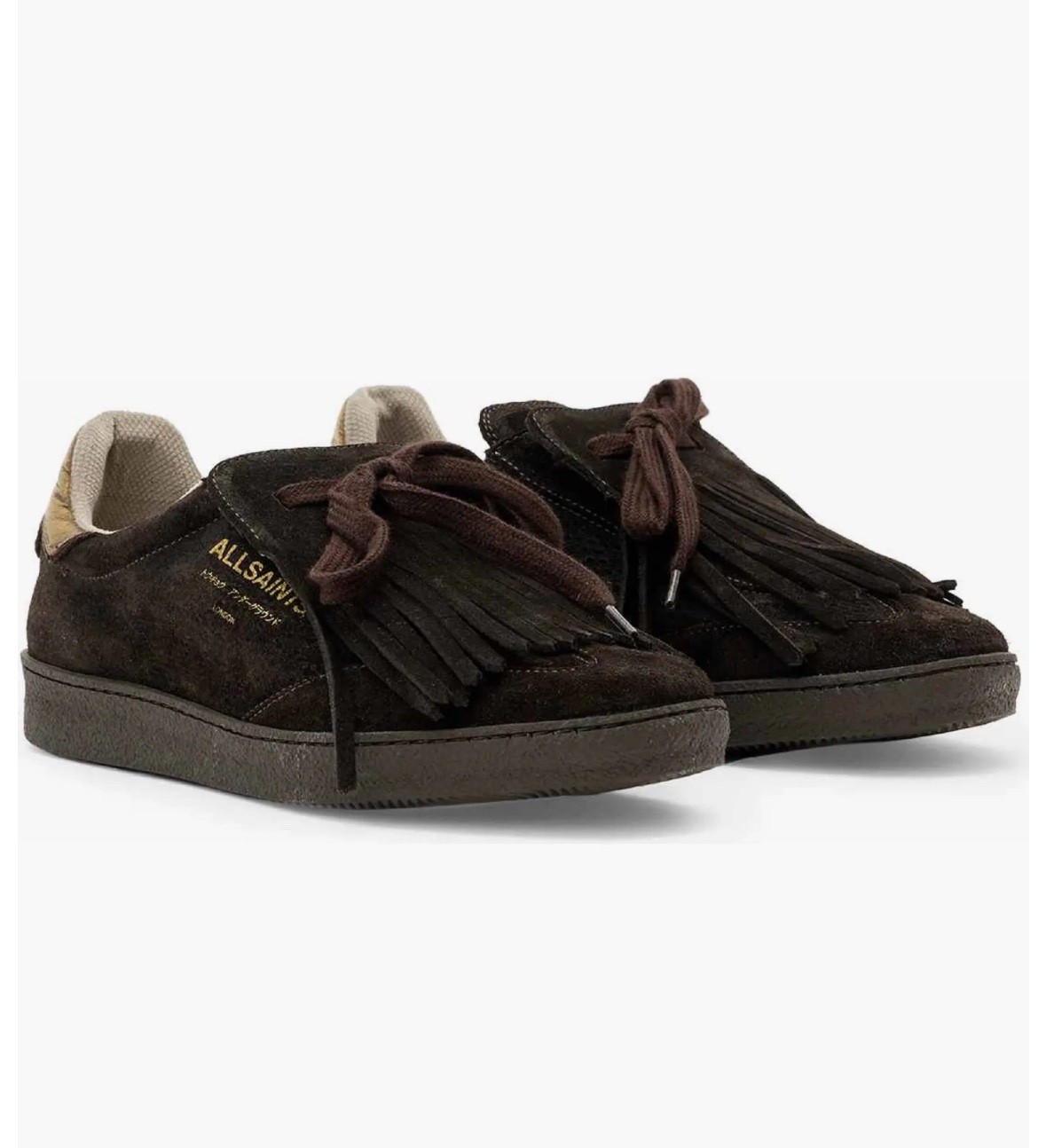 Allsaints Thelma fringe sneakers 🤩🤩🤩

#LTKShoeCrush #LTKStyleTip #LTKSeasonal