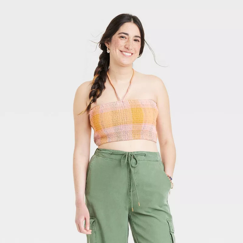 Women's Smocked Tank Top - Universal Thread™ | Target