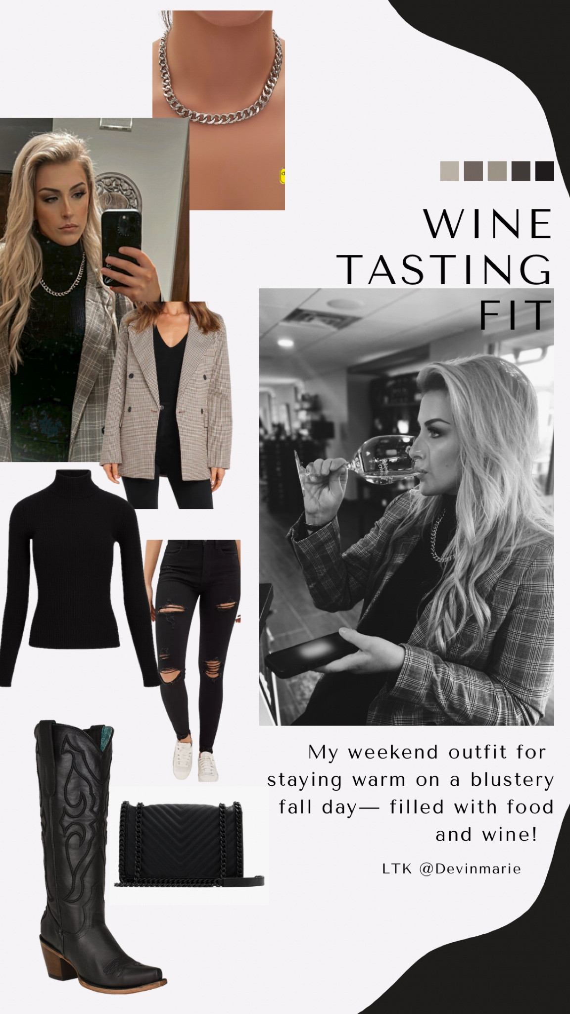 A neutral style perfect for cold fall days out and about! Boots are by Corral and are the Z5705 style!

#LTKSeasonal #LTKstyletip #LTKfit