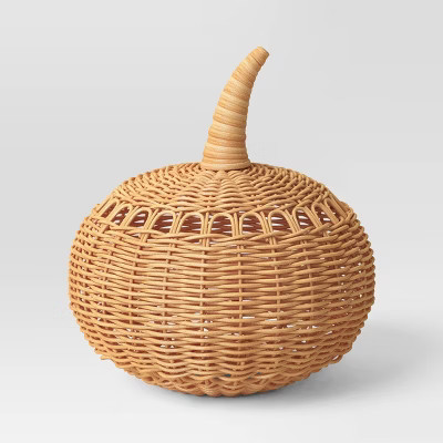 Large Rattan Loop Accent Pumpkin - Threshold™ | Target