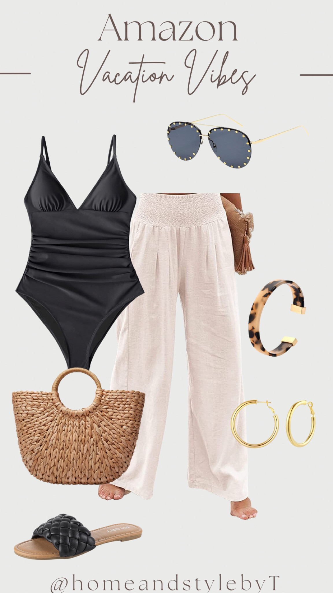 Casual vacation vibes! #amazonfinds

#LTKstyletip #LTKswim #LTKSeasonal