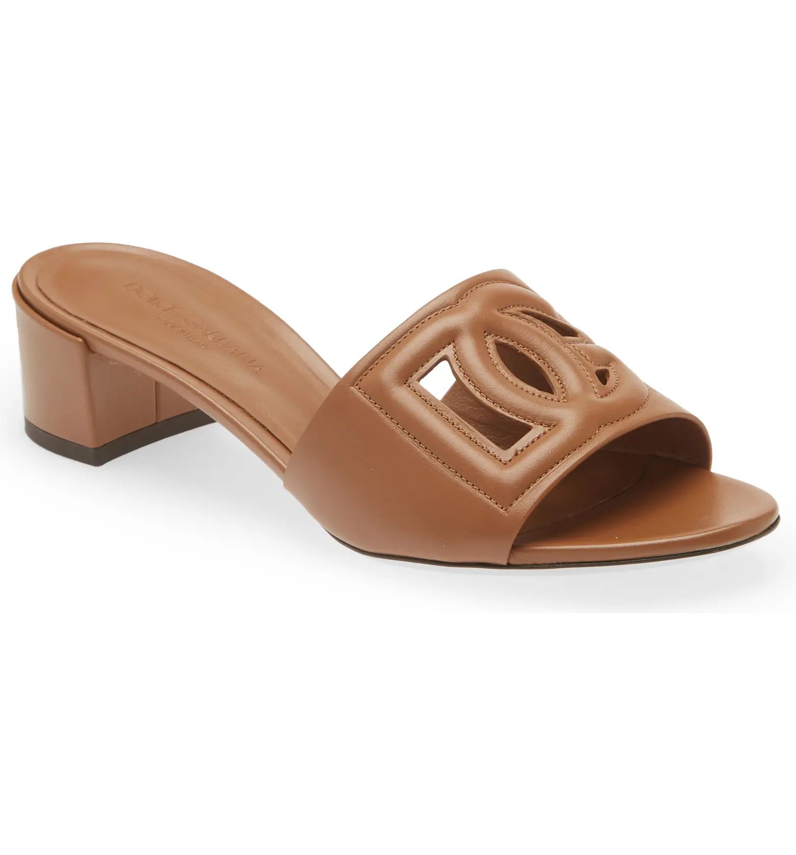 Dolce&Gabbana Interlock Slide Sandal | Nordstrom | Nordstrom