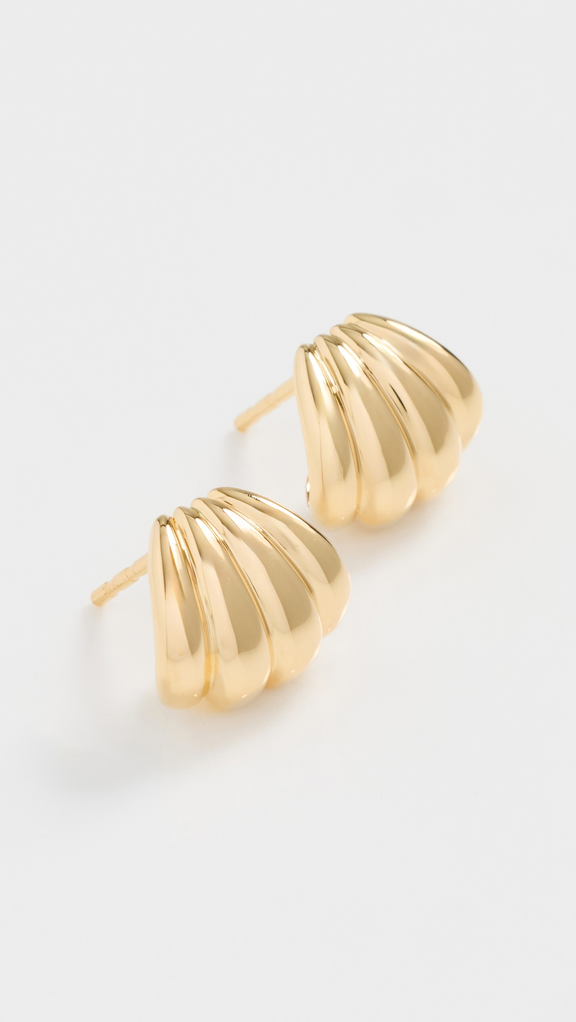 Gold Jumbo Huggie Hoop Earrings | Shopbop
