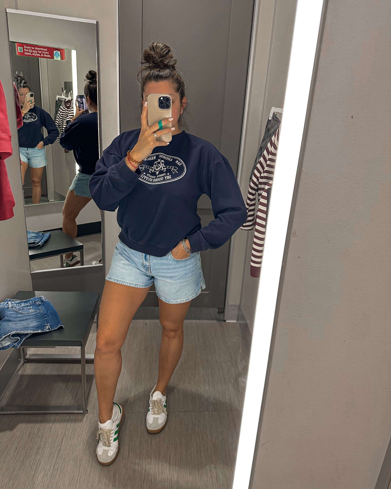 Extra soft graphic sweatshirt. Comes in brown too. 

$20 midi shorts. Love the length. Comes in a medium wash too. 


#LTKWorkwear #LTKSwim #LTKWedding #LTKHome #LTKBaby #LTKMens #LTKSaleAlert #LTKU #LTKBeauty #LTKBump #LTKOver40 #LTKTravel #LTKSeasonal #LTKKids #LTKMidsize #LTKActive #LTKPetite #LTKFestival #LTKdayinmylife #LTKgrwm #LTKootd #LTKfitnessgoals #LTKmomlife #LTKmorningroutine #LTKselfcare #LTKstorytime #LTKfoodie #LTKvlog #LTKTall 