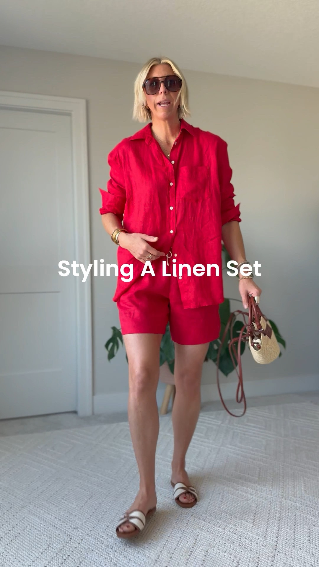 A few easy ways to dress up a matching linen short! This easy and breezy button up shirt with matching drawstring shorts are loose and breathable in the heat, but also have some structure. I love that the gap offers tall and petite sizes! I am wearing my true to size small tall.


#LTKOver40 #LTKStyleTip #LTKFindsUnder50

#LTKSummerEdit #LTKOver40 #LTKStyleTip